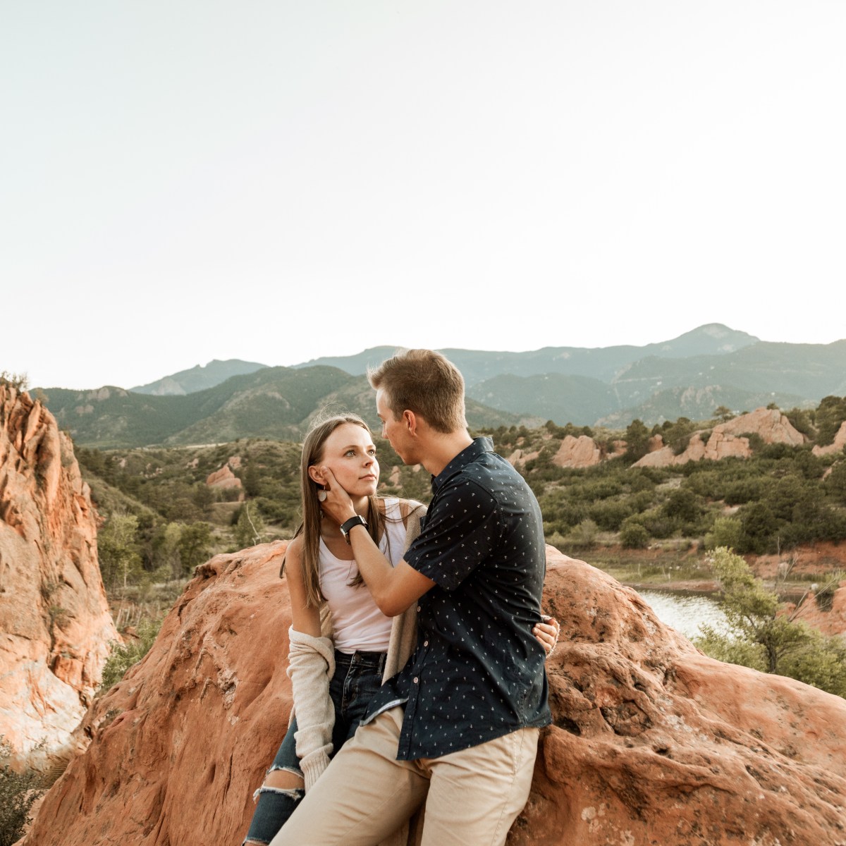 Couple Photography in Colorado Springs – Summer Sunset&nbsp;Session